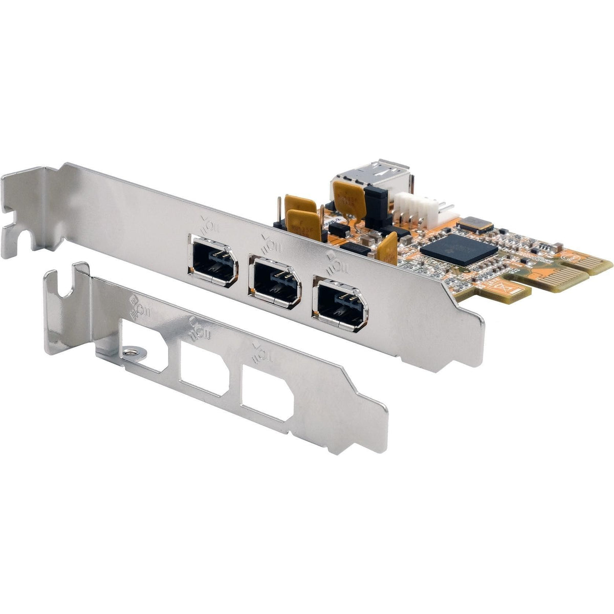 EXSYS GmbH FireWire 1394A PCIe Card - 3+1 Ports - for PC and MAC EX-16500E-2