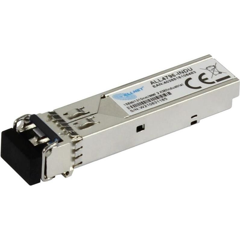 ALLNET - Switch Module - ALL4796-INDU - SFP - 100Mbit - Multimode - Industrial (-40/+85°C) 2Km