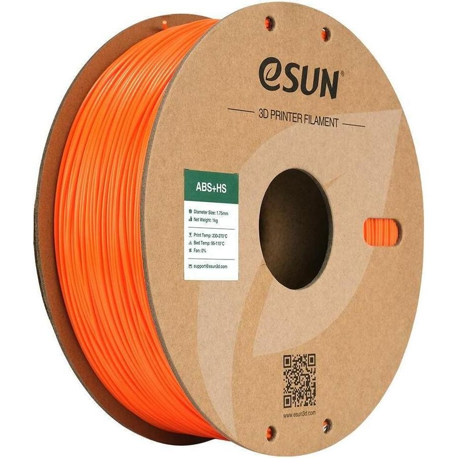 eSUN eABS+HS 1.75 mm Orange 1 kg 3D Filament (eABSP175O1)