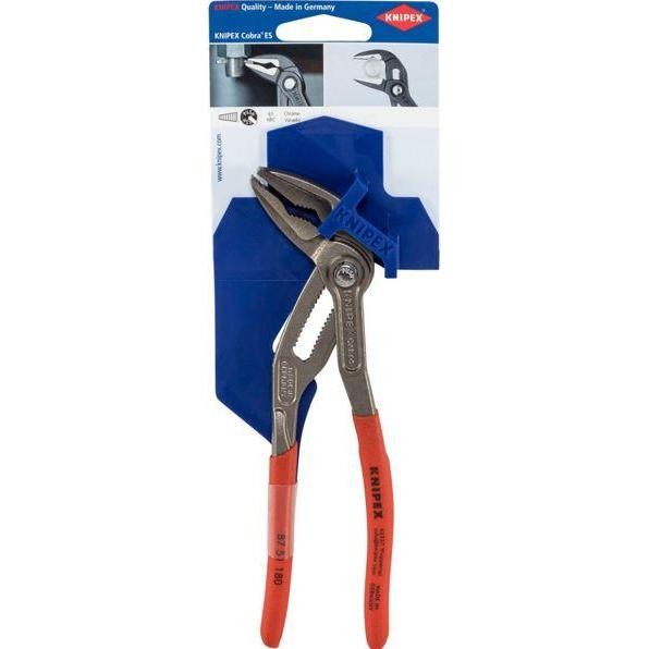 KNIPEX Cobra ES Water Pump Pliers - Slim Design - SW 32 - (87 51 180 SB)