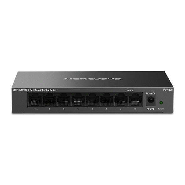 TP-LINK Mercusys MS108GS-M2 2.5 G Multi-Gigabit Switch (MS108GS-M2)