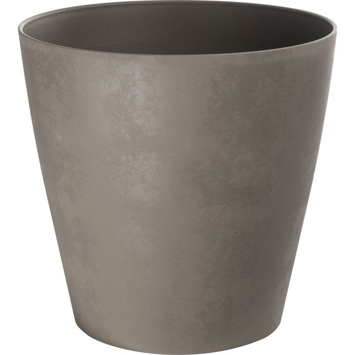 GARDEN ID Round Flower Pot - Swing Cone - Ø 35 cm - 23 L - H 34 cm - Peat