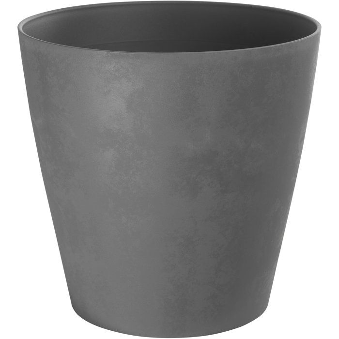 Round flower pot - GARDEN ID - Swing Cone - Ø 35 - 23 L - H 34 cm - Grey