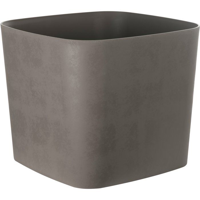 Square flower pot - GARDEN ID - Swing Square - 36 L - 40 x 40 x 32 cm - Peat