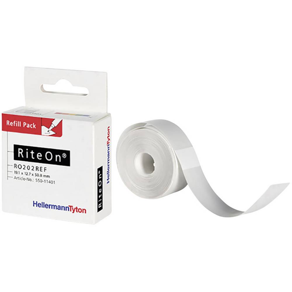 HellermannTyton Refill Pack 12.7x50.8 mm 150pcs RO202REF-1401- (550-51401) 12.7x50.8mm