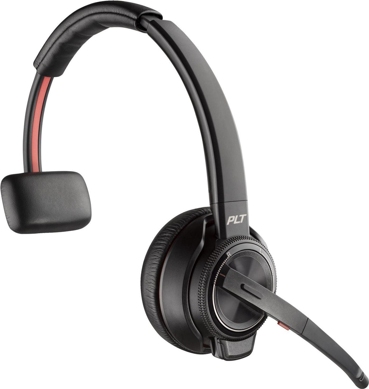 HP Inc. Poly Savi 8210-M - Savi 8200 series - Headset - On-Ear - DECT / Bluetooth - kabellos - Schwarz - Zoom Certified, Zertifiziert für Microsoft Teams (8D3F1AA)