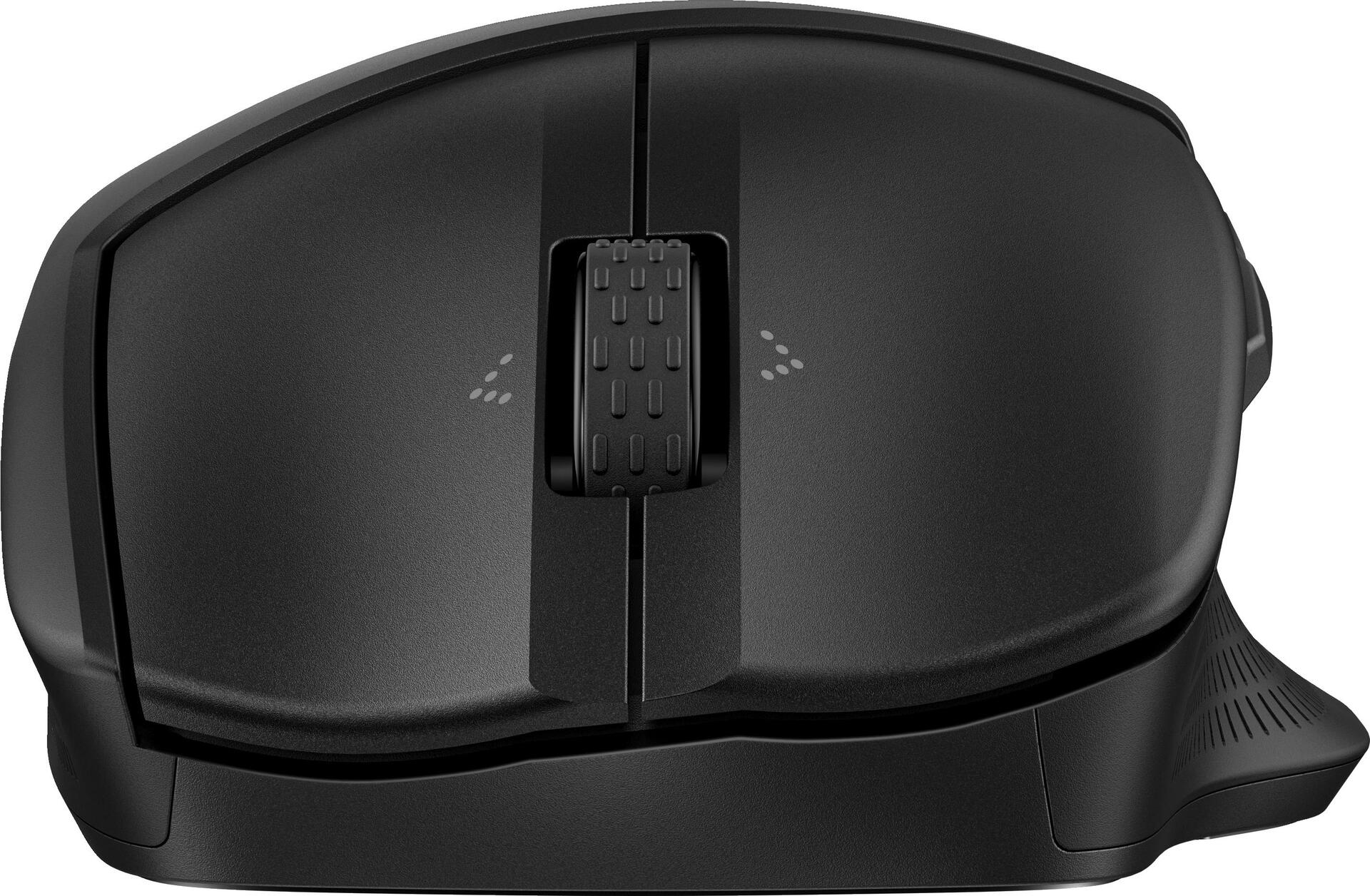 HP 685 Comfort - Maus - dual mode - 7 Tasten - kabellos - Bluetooth - kabelloser Empfänger (USB) - Schwarz - Smart Buy (8T6M0UT#ABB)