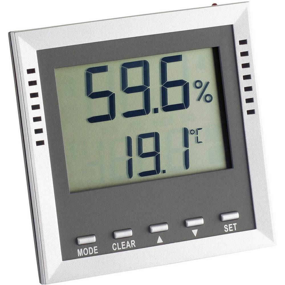 TFA Dostmann KLIMA GUARD Thermo-/Hygrometer silver (30.5010.54.K)