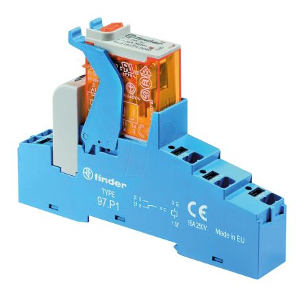 Finder Coupling Relay, Series 4C, 1 pc. 4C.P1.9.024.0050