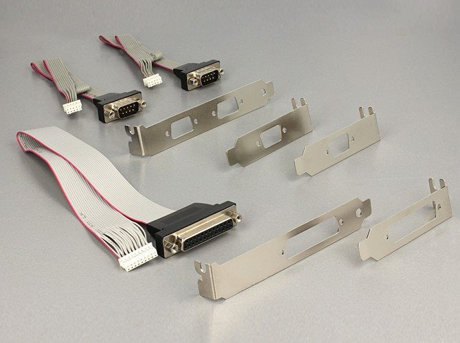 DeLock MiniPCIe I/O PCIe Adapter - 2 x Serial RS-232 + 1 x Parallel - 95246