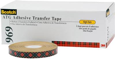 3 M Adhesive Film Transparent 16.5 m x 19 mm 1 Roll (9691916)