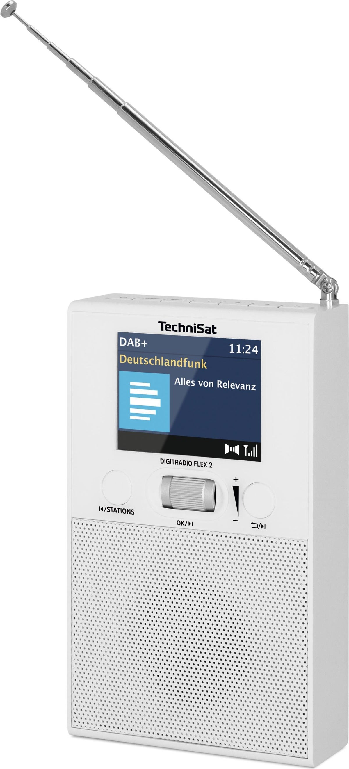 TechniSat DigitRadio Flex 2 - Portable Digital Radio - DAB+, FM - 87.5 - 108 MHz - 174 - 240 MHz - 1.5 W