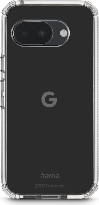Hama Extreme Protect Case for Google Pixel 9a, Transparent, Model 00019855