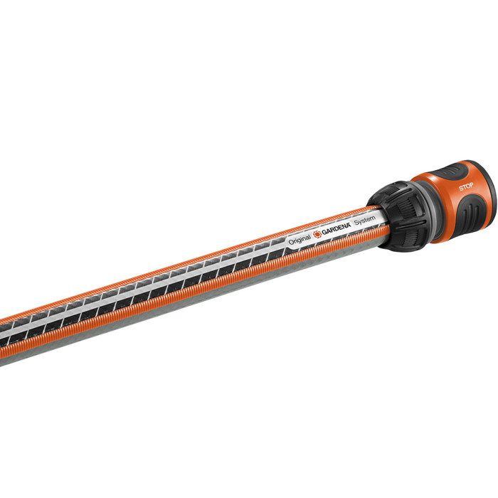 GARDENA Aquastop Garden Connector - For 13 mm & 15 mm Hoses - Power Grip