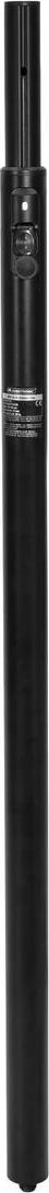 OMNITRONIC BPS-4LCK Distance Pole Black 60004122