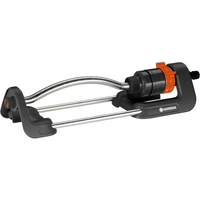 GARDENA Aqua S Oscillating Sprinkler - Coverage Area 220m² - Maximum Range 17 m
