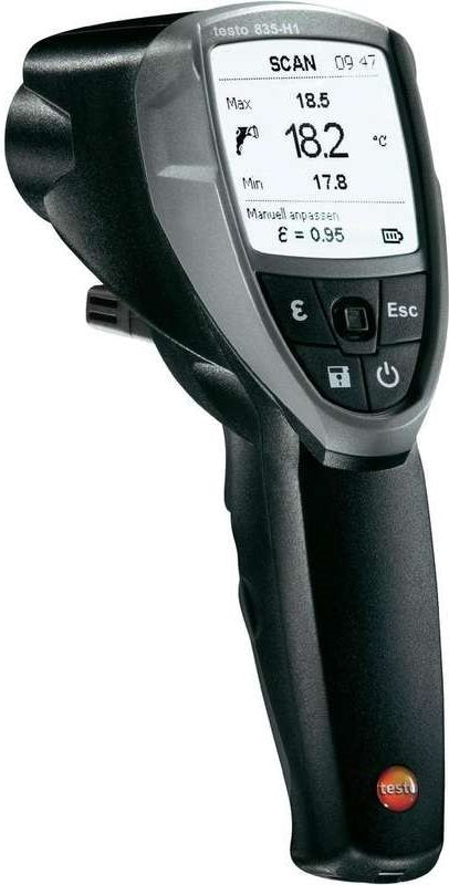 TESTO 835-H1 Infrared Thermometer with 50:1 Optics - Model 0560 8353