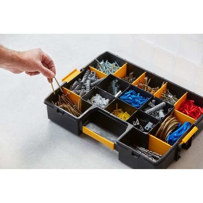 STANLEY Sortmaster Organizer - 1-94-745 - with Removable Dividers - 17 Compartments