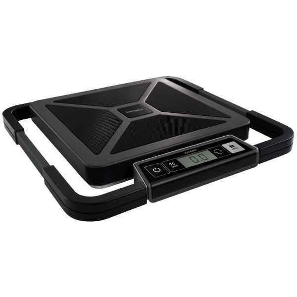 DYMO S50 Electronic Parcel Scale - 50 kg Capacity - Black - 300 x 300 mm Surface (S0929020)