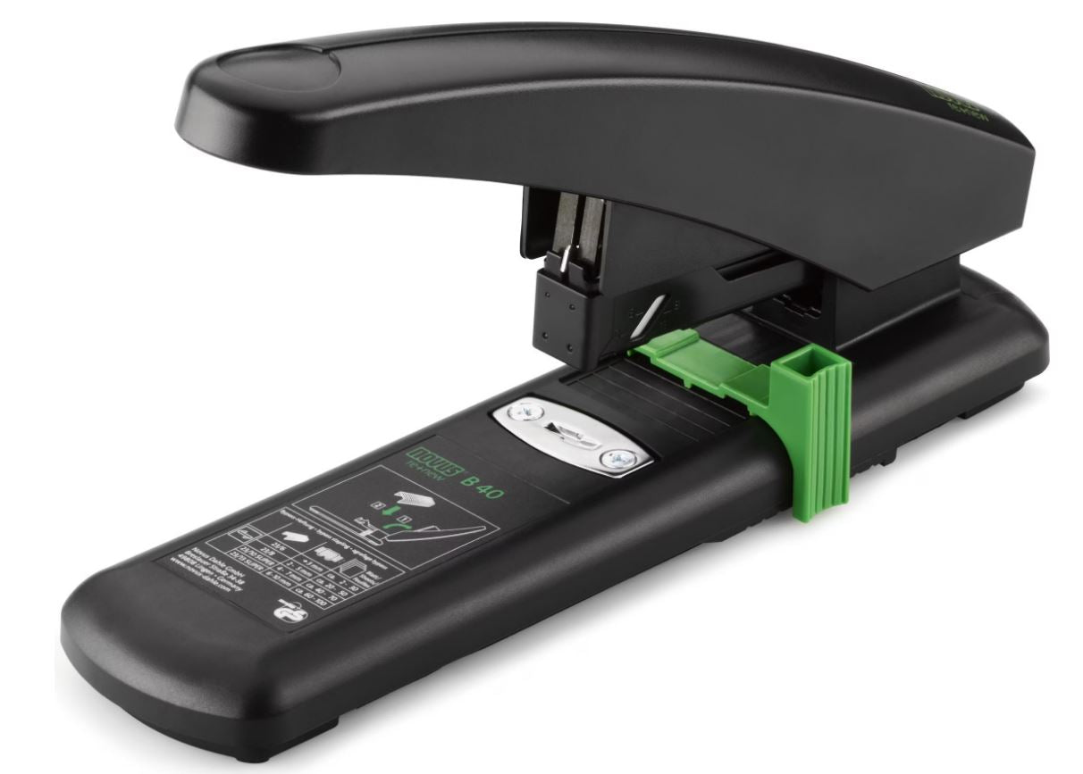 Novus Dahle Block Stapler B40 re+new - Black - 60-B40RENEW
