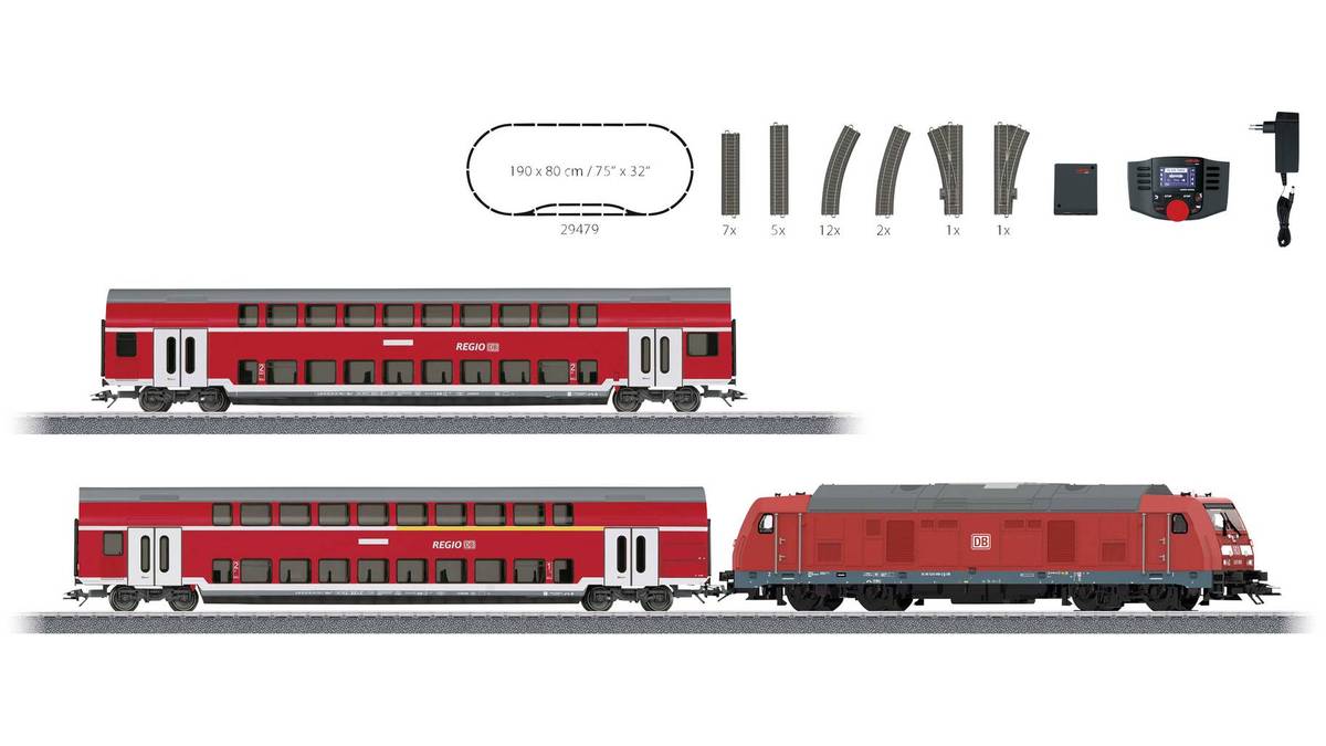 Märklin 29479 Model Railway Starter Set Analog Control H0