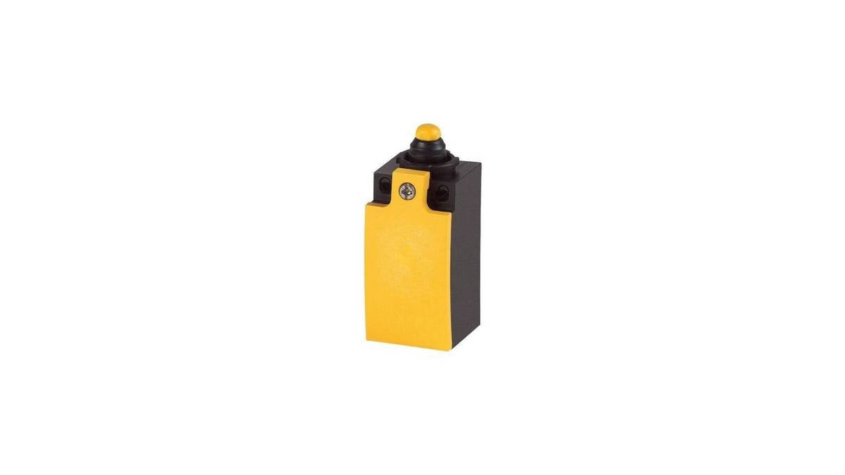 Eaton LS-02 Plunger Limit Switch, Plastic, Yellow, IP66/IP67, 1 pc. (266107) IP66