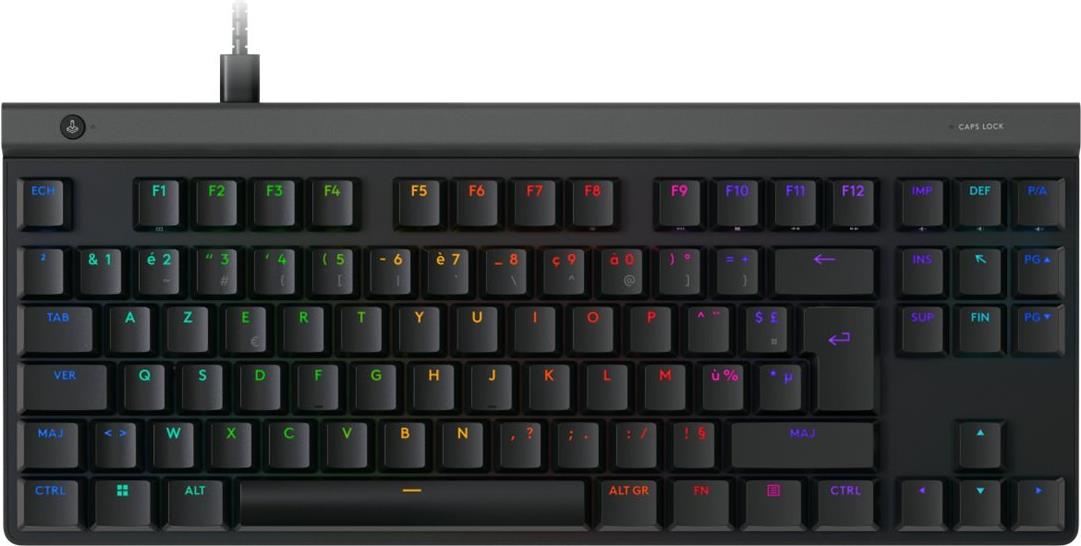 Logitech G G515 - TKL Gaming Keyboard - Backlit - USB - AZERTY - Black