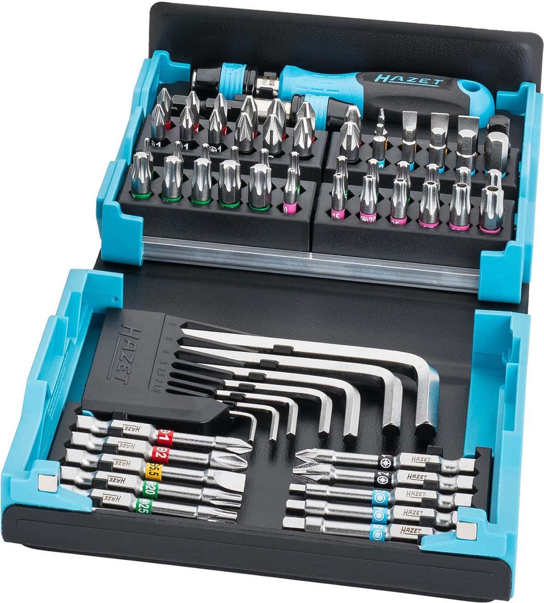 HAZET SmartCase Bit Set 2200SC-1 - 69-piece