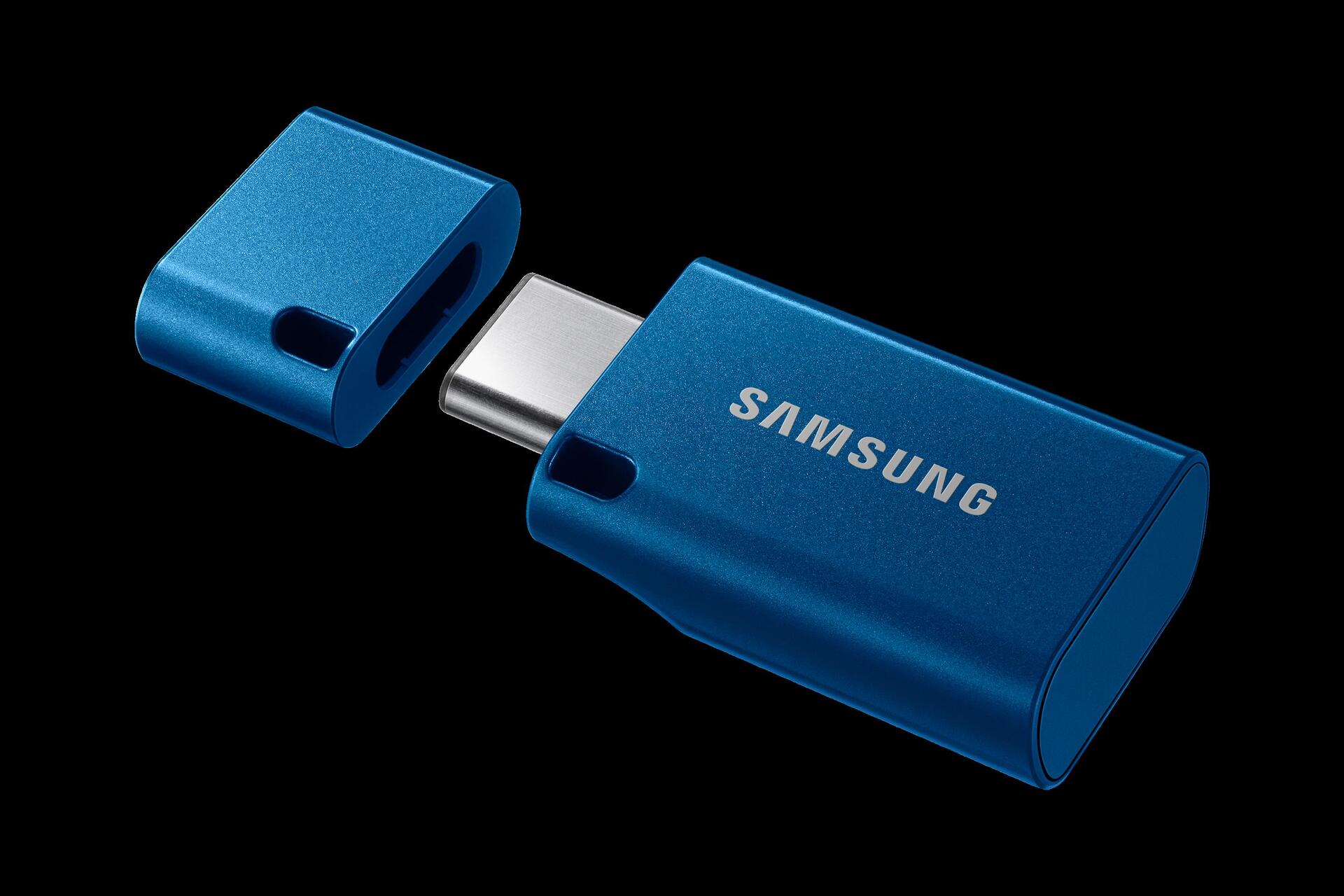 Samsung MUF-128DA USB Flash Drive - 128 GB - USB-C 3.2 Gen 1 - Blue