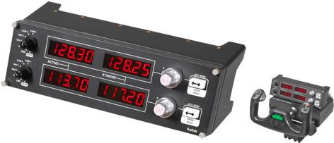 Logitech G Saitek Flight Radio Panel - Wired - for PC - 945-000011