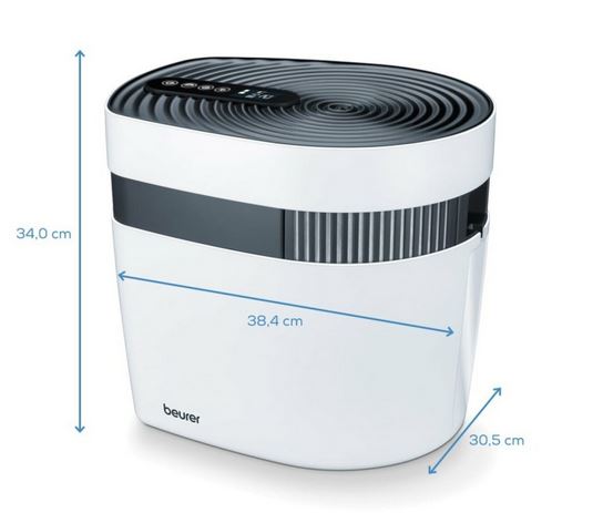 Beurer MK 500 Air Purifier - 681.19 - 3 levels - up to 50 m² - Automatic shut-off