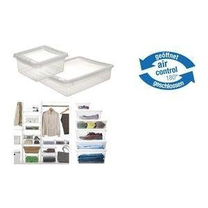 keeeper Storage Box Rectangular Polypropylene Transparent 1058200100000