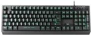 LC Power LC-KEY-4B-LED Backlit Keyboard - USB - German - Black