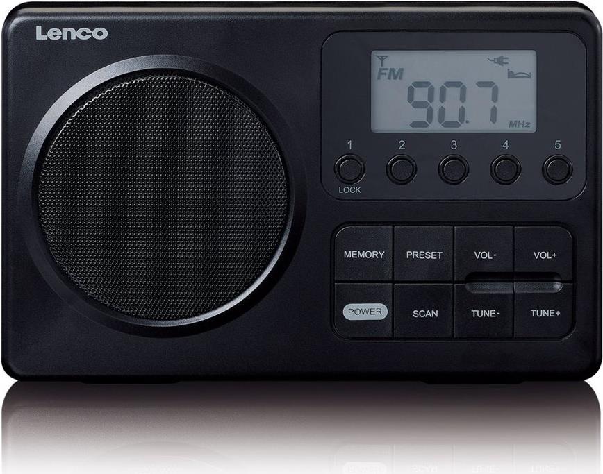 Lenco MPR-035BK black (MCR-035BK)