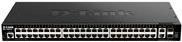 D-Link DGS 1520-28 - L3 Smart Switch - 24 x 10/100/1000 + 2 x Gigabit SFP + 2 x 10 Gigabit SFP+ - Rack