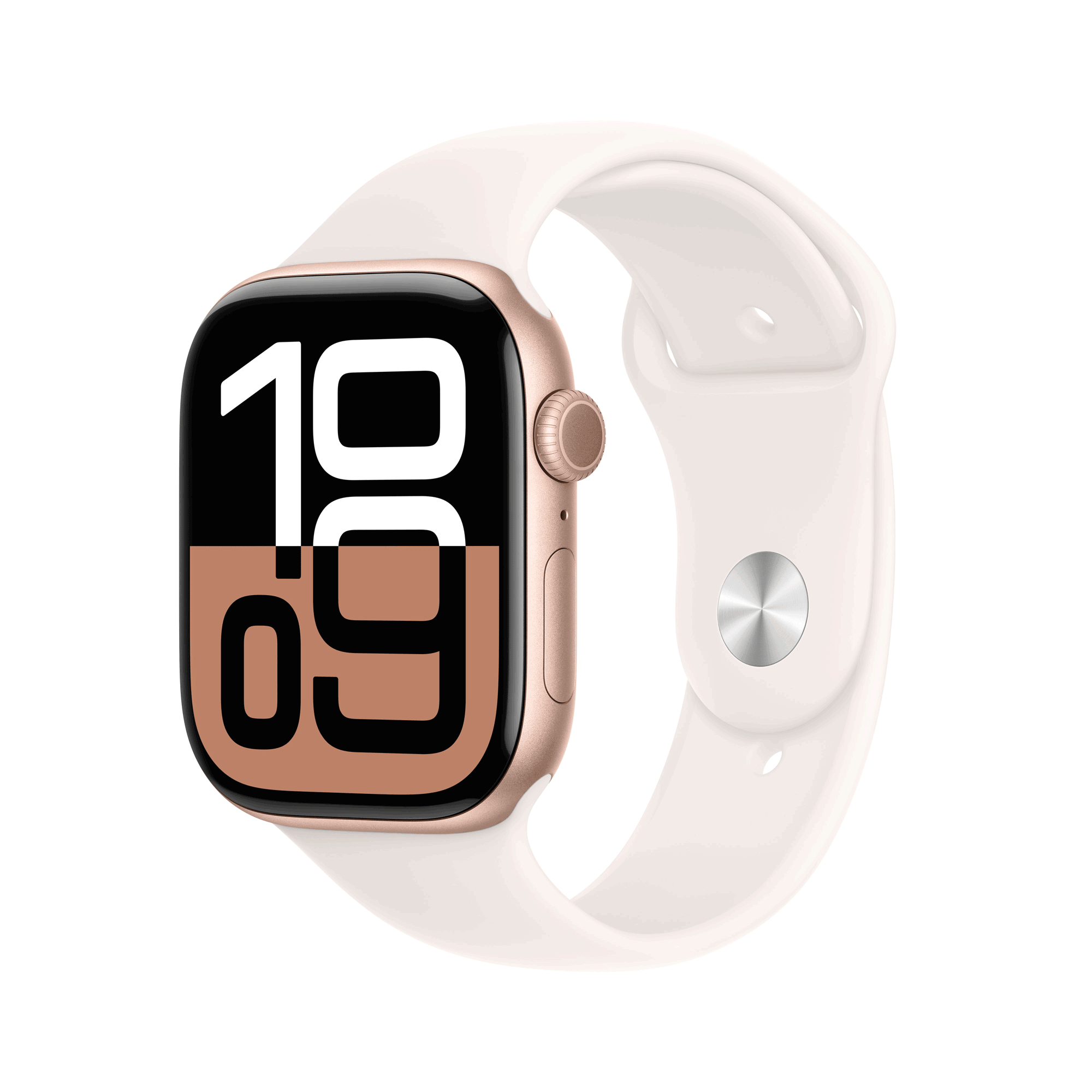 Apple Watch Series 10 GPS + Cellular 46 mm Rose Gold Aluminium Case M/L MWY73QF/A
