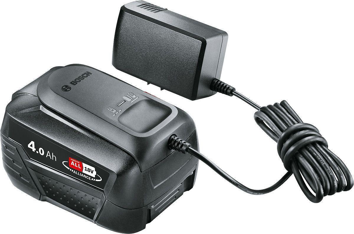 Bosch 18V Power for ALL Set with AL 18V-20 Charger and 4.0Ah Battery