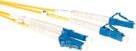 ACT Fiber Patch Cable 15 m LSZH Singlemode 9/125 OS2 Duplex LC Connectors RL9915
