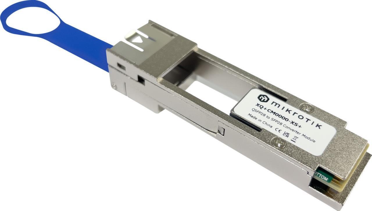 Mikredik Media Converter 10GbE 25GbE QSFP28/ SFP28 (XQ+CM0000-XS+)