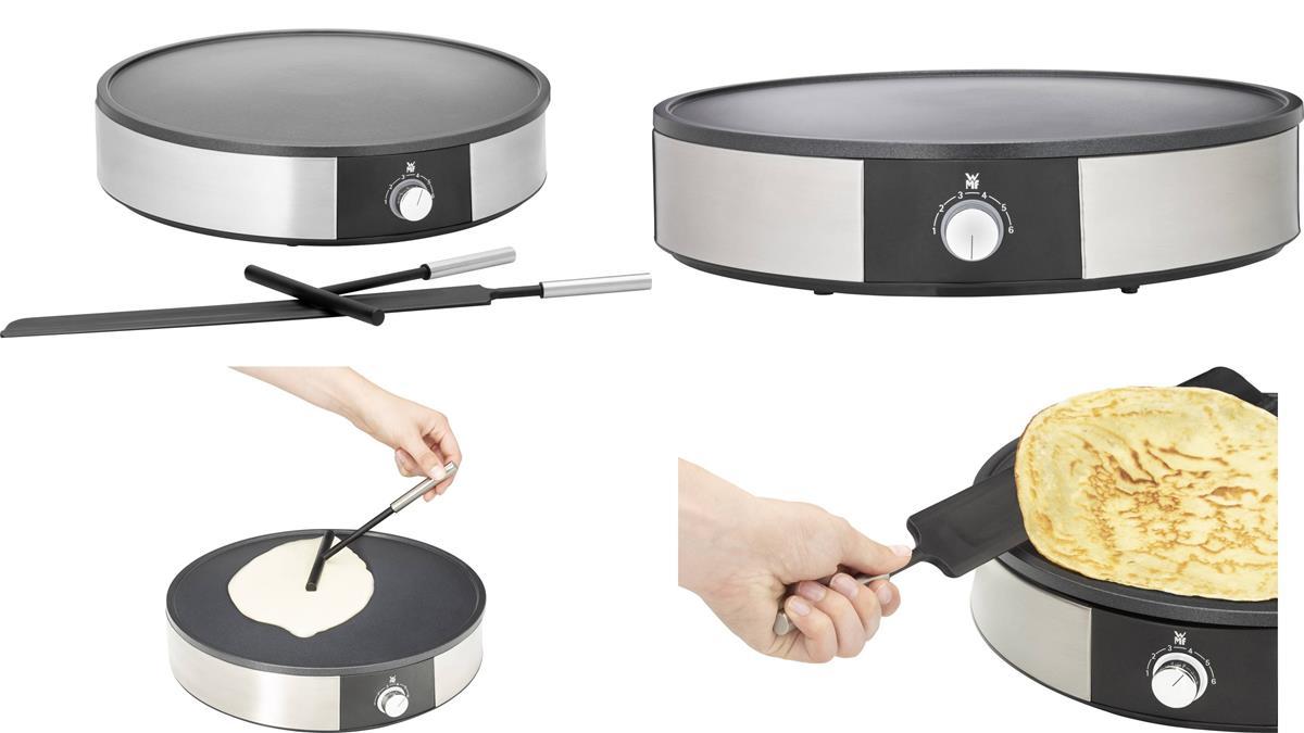 WMF Lono Crêpes Machine 1600 W Black - Silver (6.130.245.156)