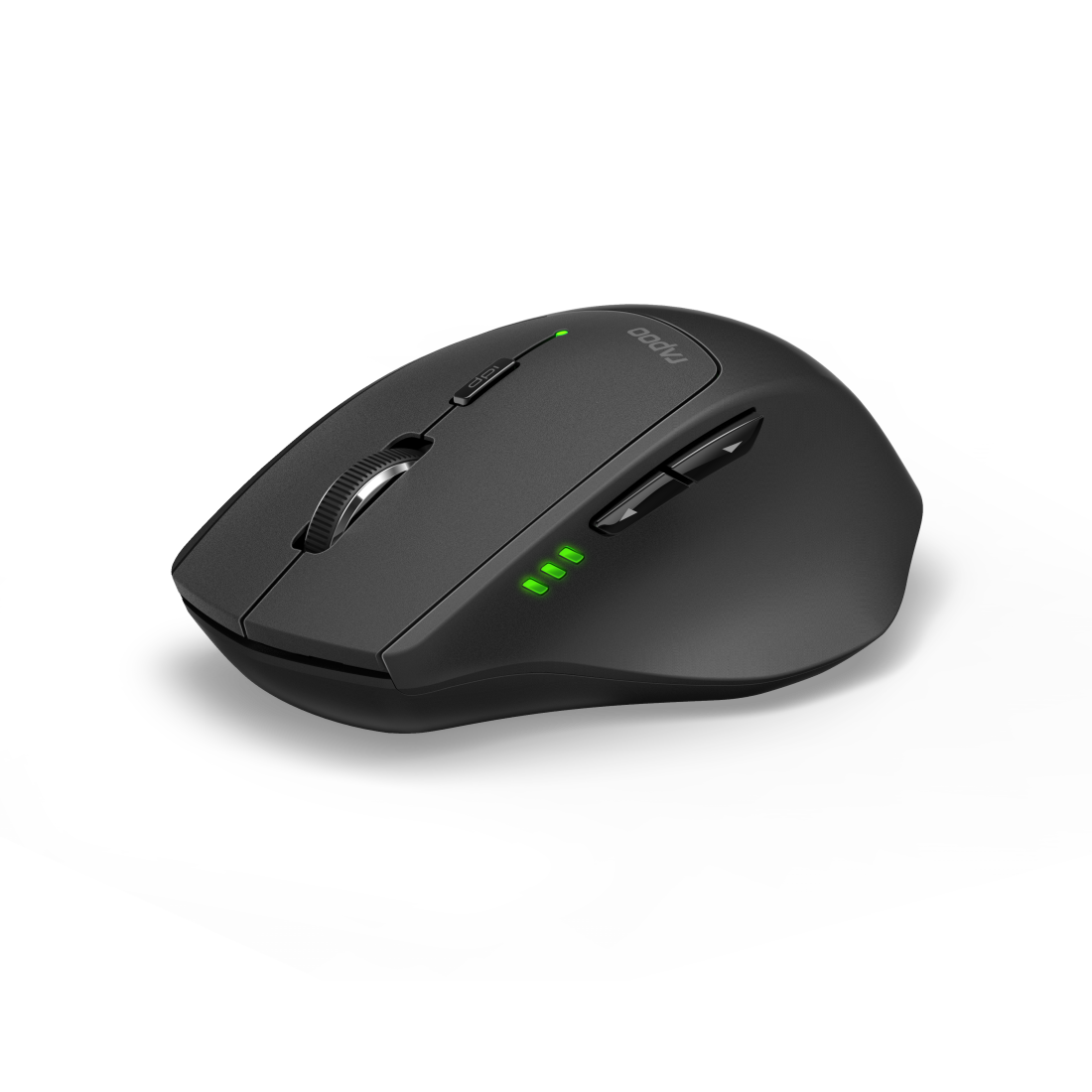 Rapoo 9500 M Wireless RF Keyboard - QWERTZ German - Black - 18751