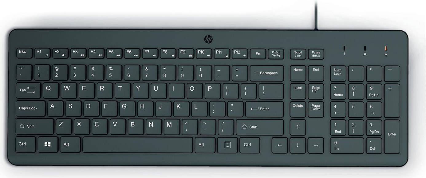 HP 150 Wired Keyboard SP - for PC - Model 664R5AA#ABE