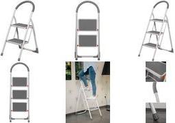 Bradas Steel Folding Ladder 2 Steps DIY-LDWL02/2