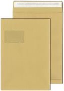 MAILmedia Folding Mailing Envelope C4 with Window, White - 1 Piece (30021152)