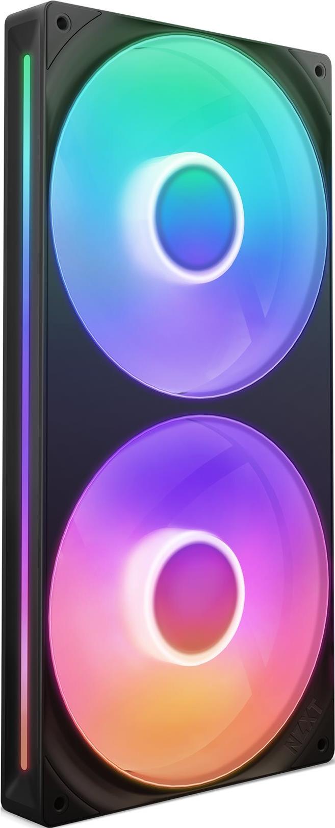 NZXT F Series F280 RGB Core - 140 mm - Single Frame Fan Unit - Matt White (RF-U28HF-B1)