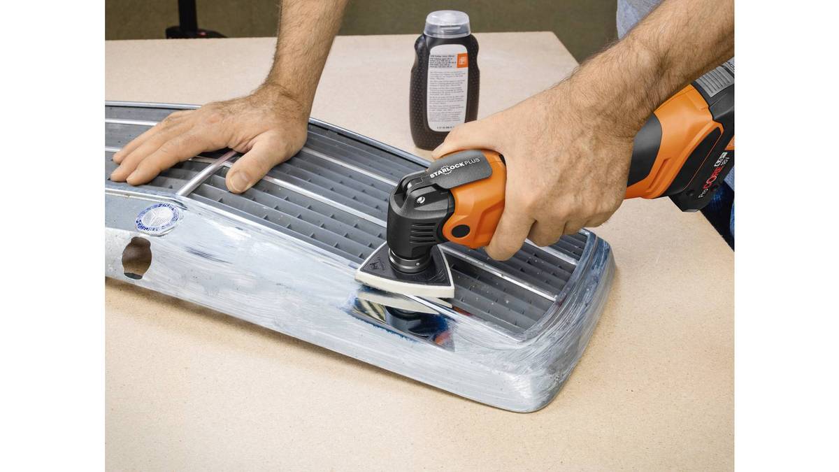 Fein AMM 500 PLUS CE Set Cordless Multi-Tool incl. 2nd Battery, incl. Charger, with Accessories, incl. Case 18 V 2 Ah