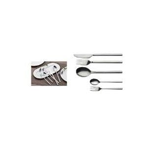 Esmeyer Cake Fork "Silke", Set of 12, Polished 18/0 Stainless Steel, Dishwasher Safe, Length: 198 mm