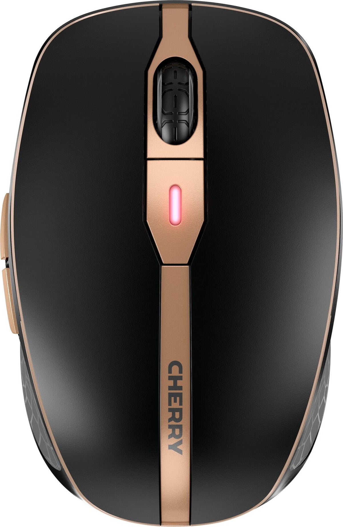CHERRY DW 9100 SLIM Tastatur RF Wireless + Bluetooth AZERTY Belgisch Schwarz (JD-9100BE-2)