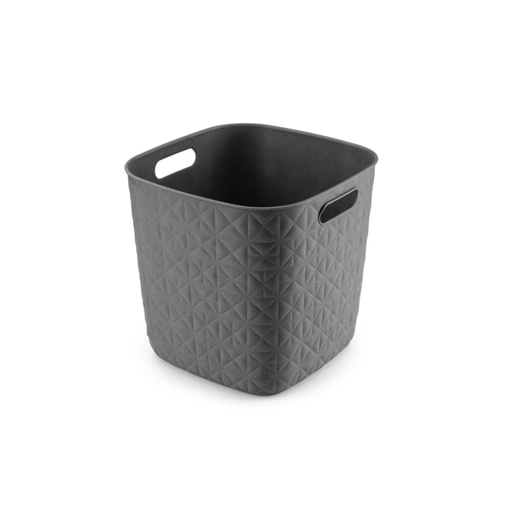 Curver Softex Storage Basket Cube 15 L Anthracite