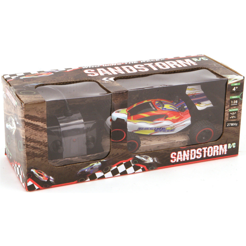 Sandstorm 2-Channel 4-Wheel Drive RC Buggy 1:18 - Ready to Run 2-Kanaals